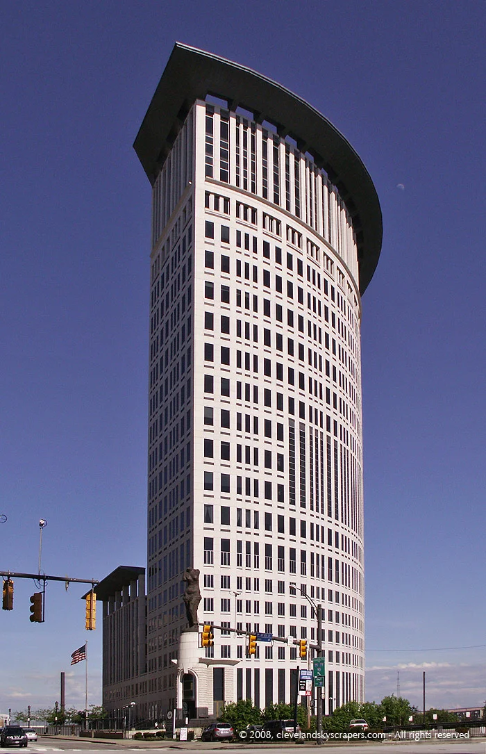 View from West Ninth Street and Superior Avenue