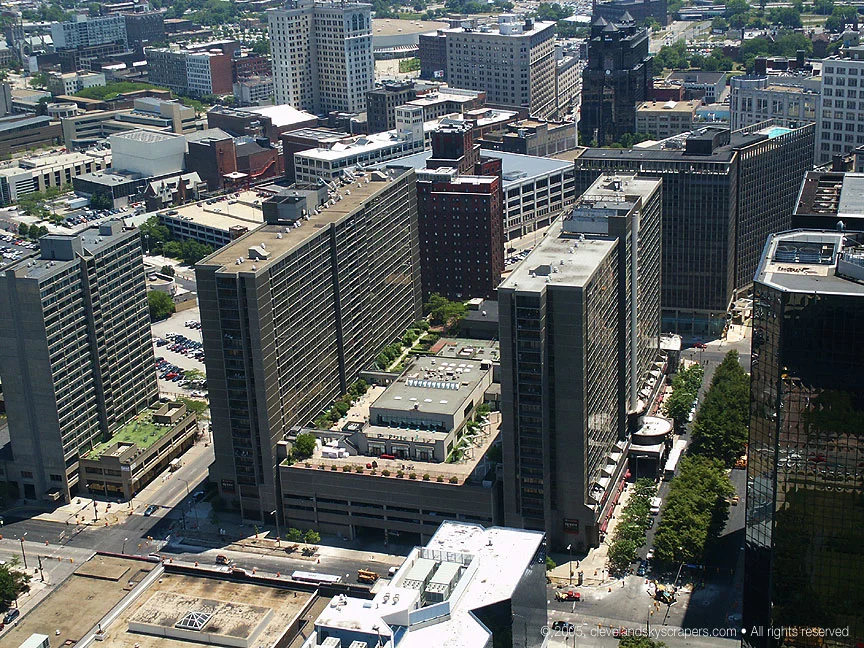 View from Tower at Erieview