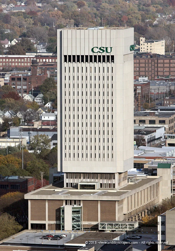 View from Terminal Tower observation deck, September 2013