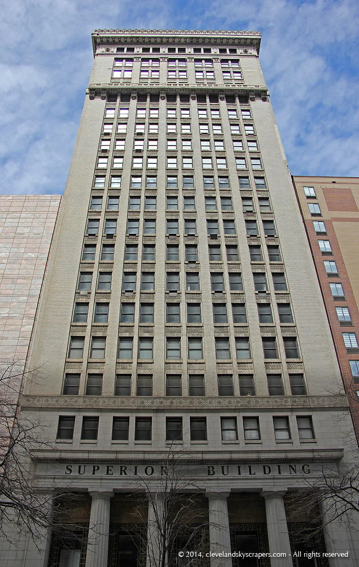 View from Superior Avenue