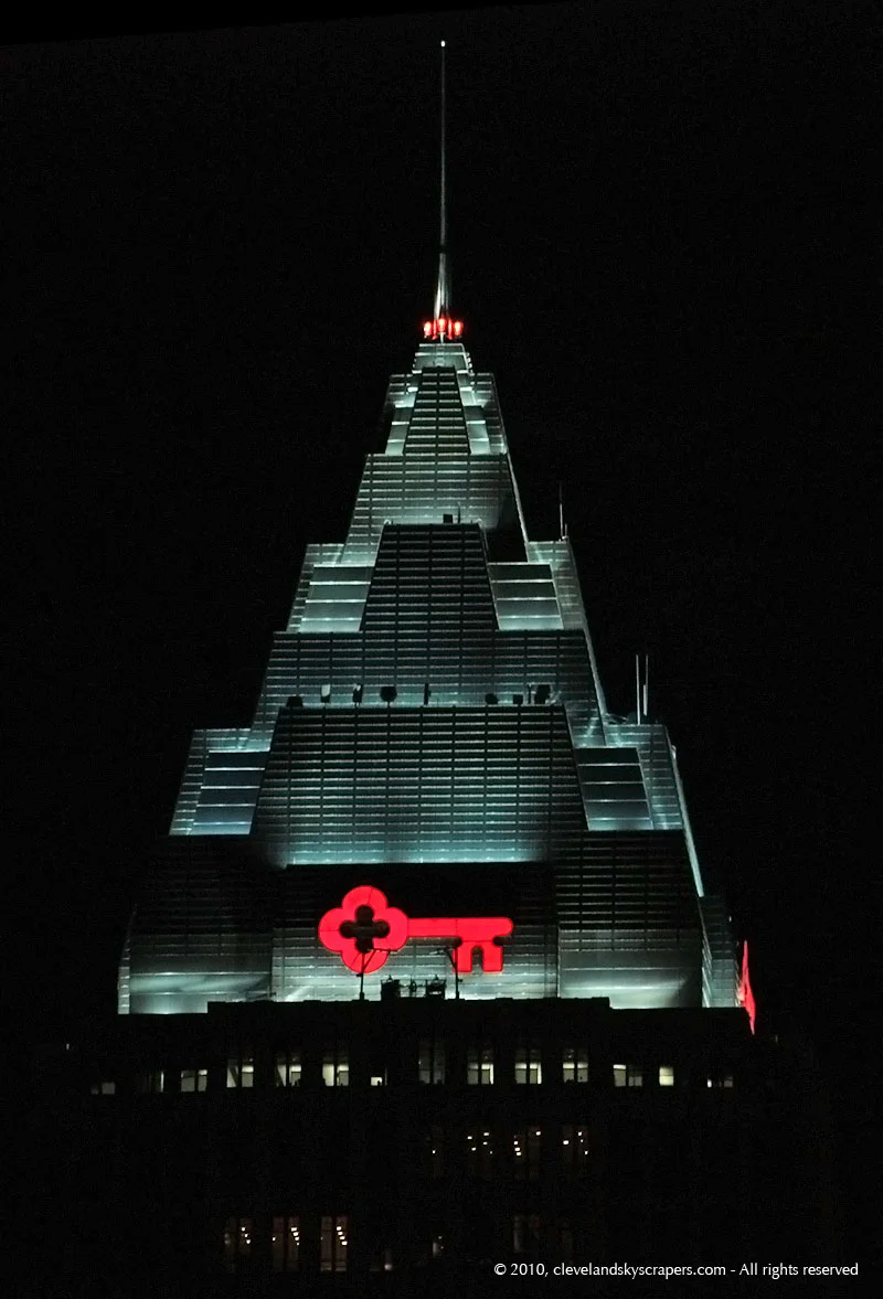 Detail evening view of crown