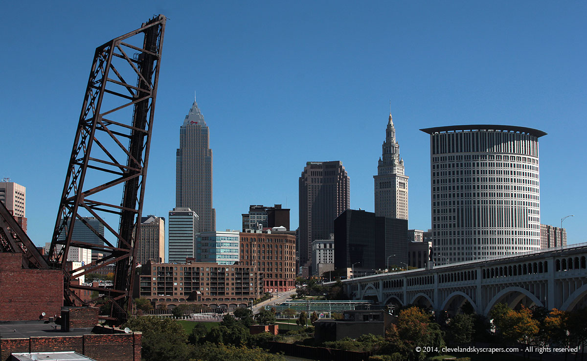 View from Superior Viaduct, September 2014