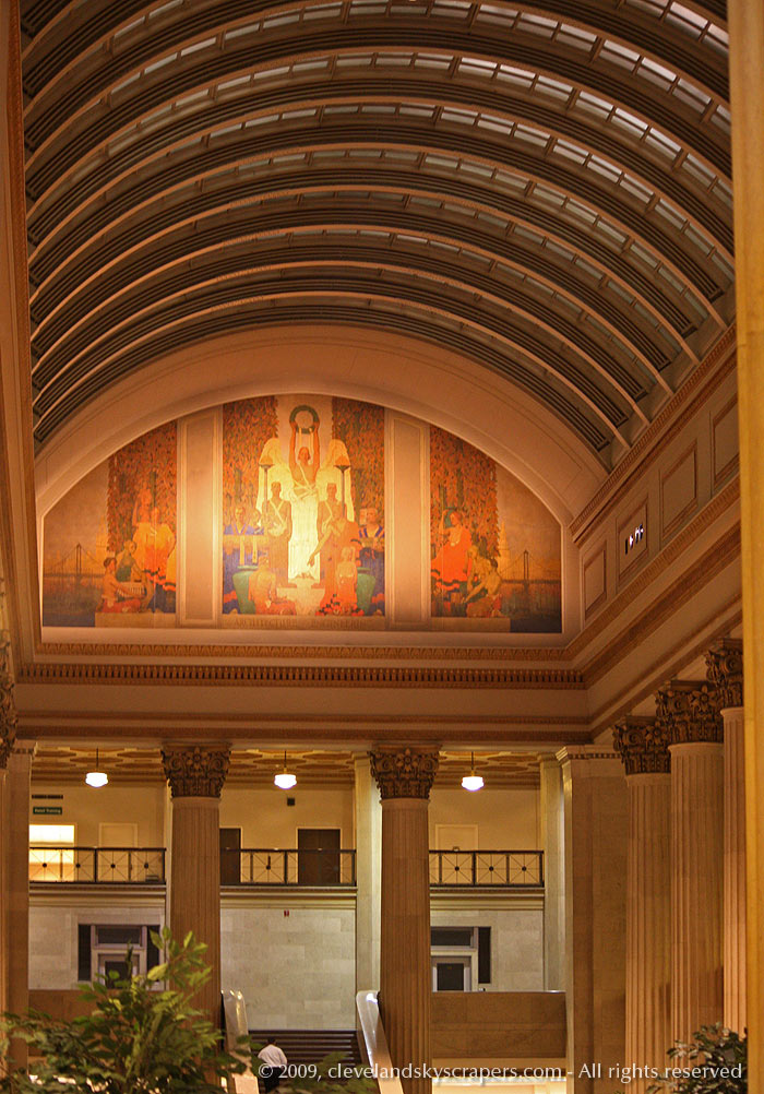 View of lobby, January 2009