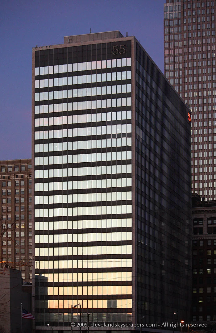 View from West Sixth Street, January 2009