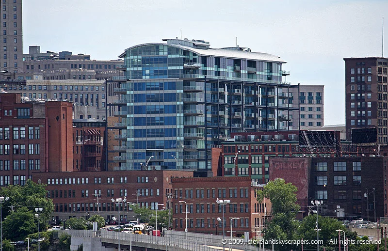 View from Lake Erie, July 2009