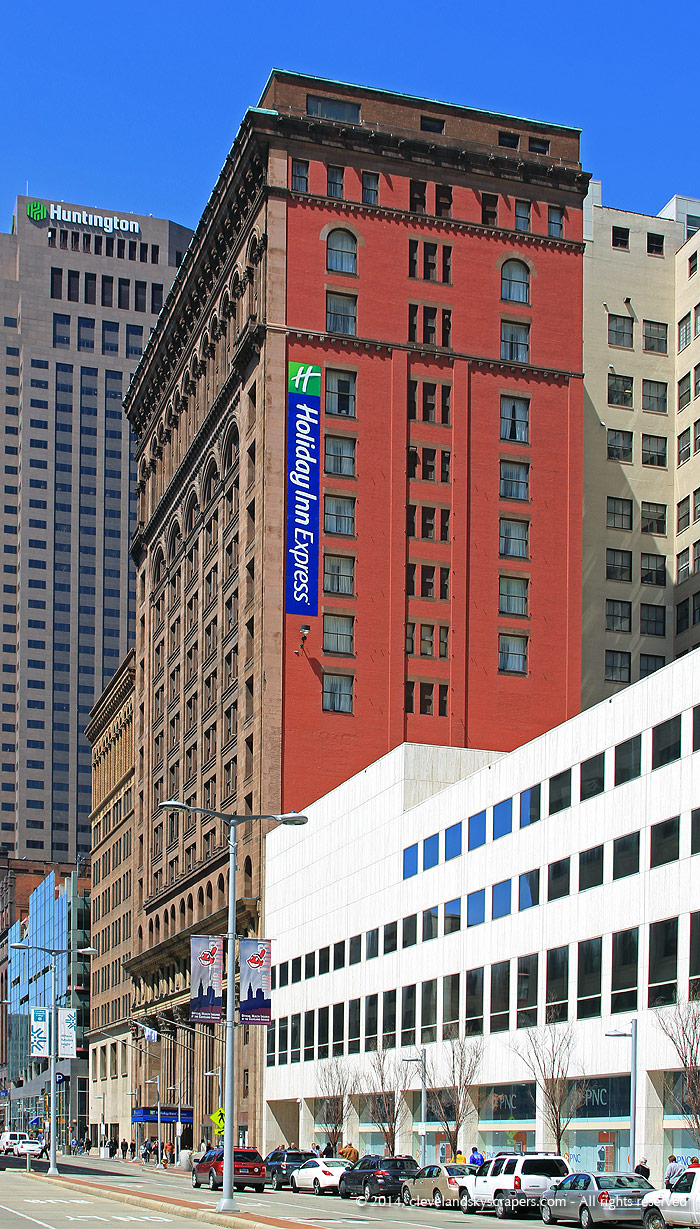 View from Euclid Avenue and East Ninth Street.