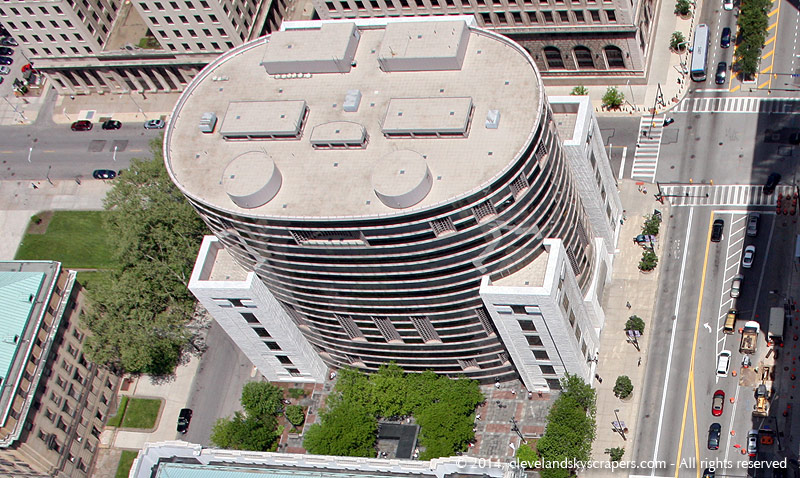 Aerial view from 200 Public Square