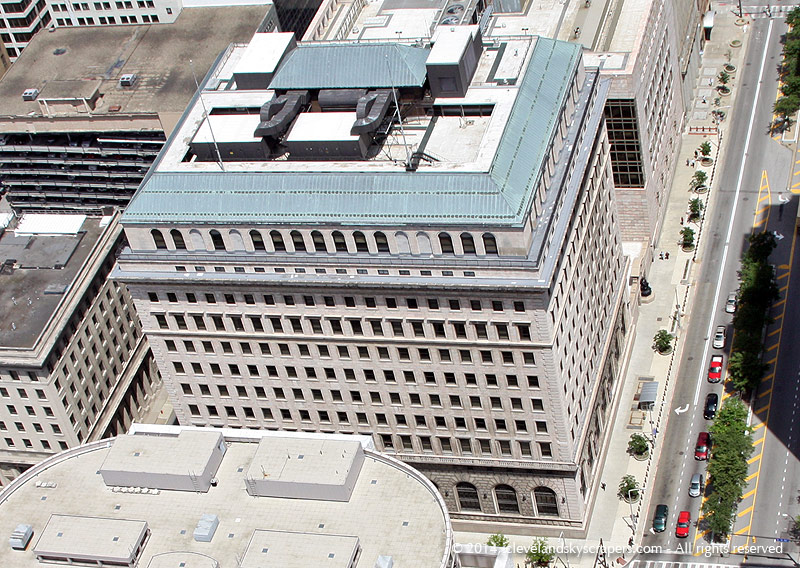 Aerial view from 200 Public Square - June 2011