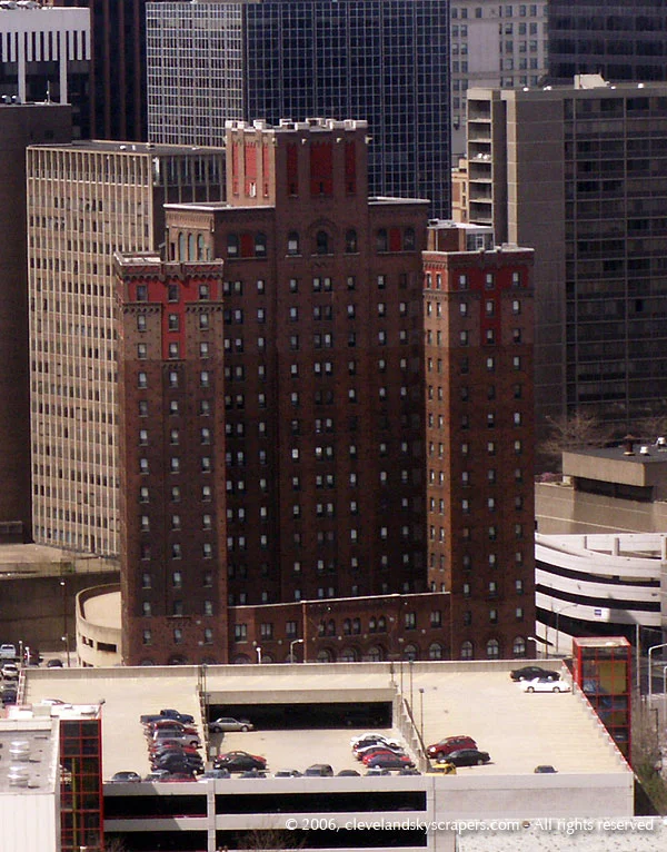 View from Rhodes Tower, Cleveland State University, 2006