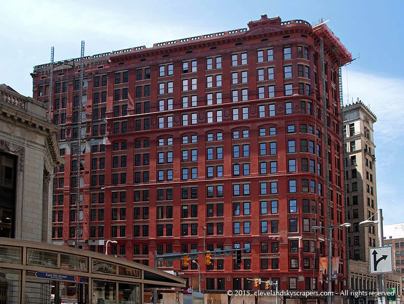 View from Euclid Avenue at East Ninth Street, May 2015