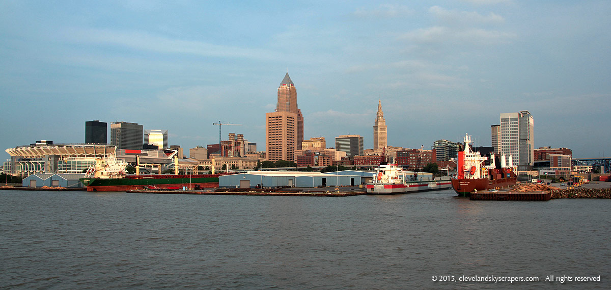 View from Lake Erie, June 2015