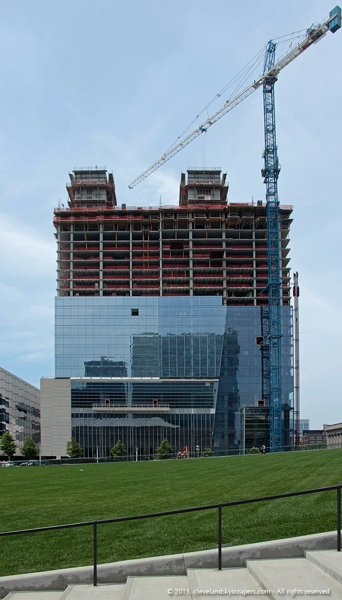 View from Mall B, June 2015