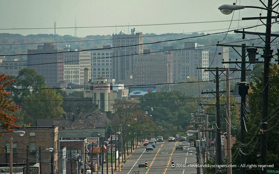 View from Mahoning Avenue, October 2010.