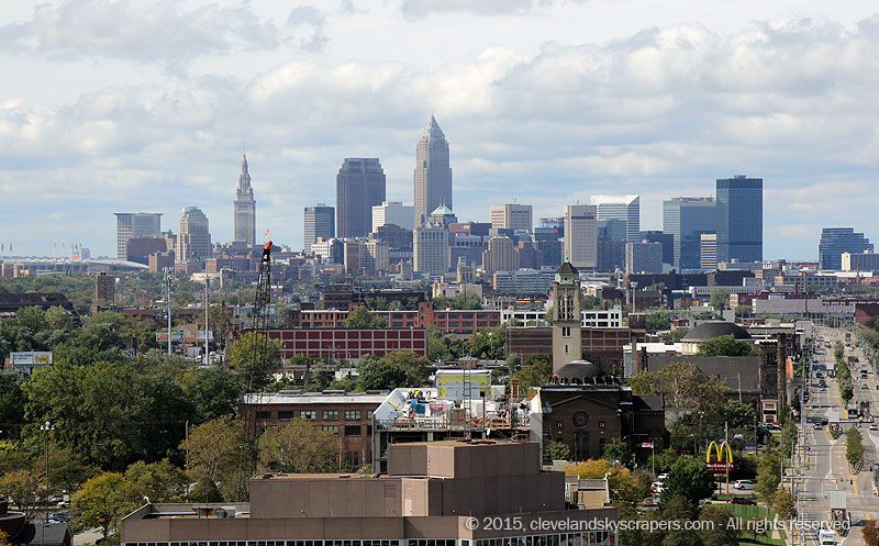 View from Cleveland Clinic, September 2015