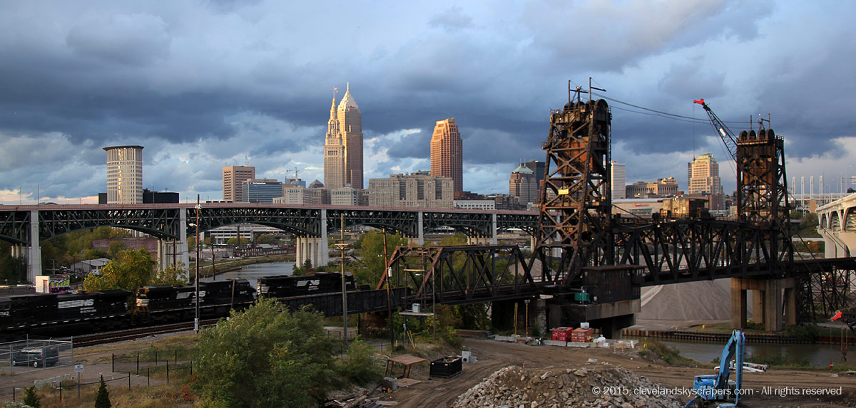 View from University Avenue near West 14th Street, October 2015