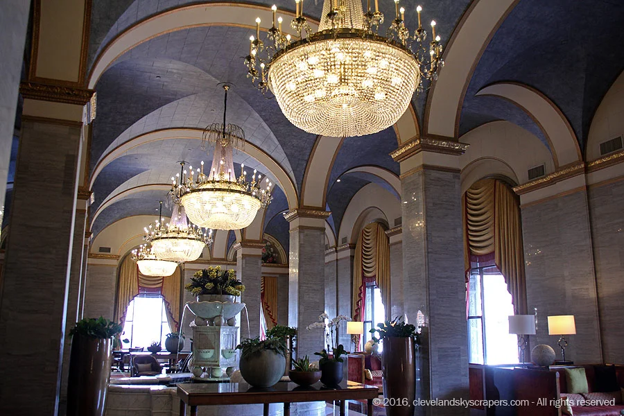 Interior view of lobby, March 2016