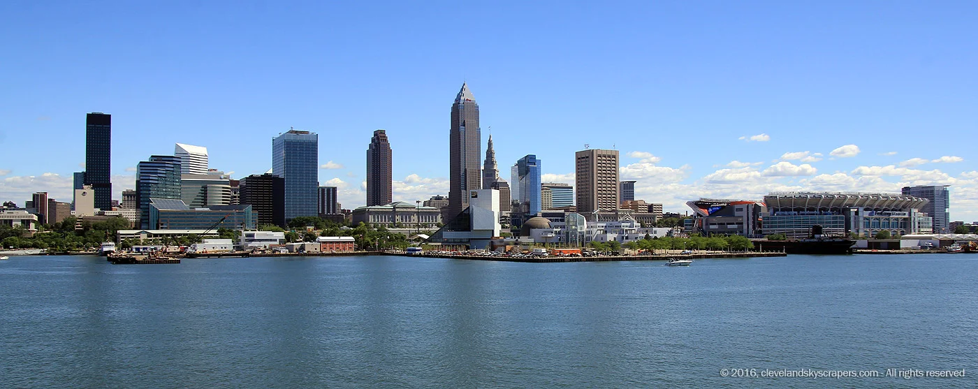 View from Lake Erie, June 2016