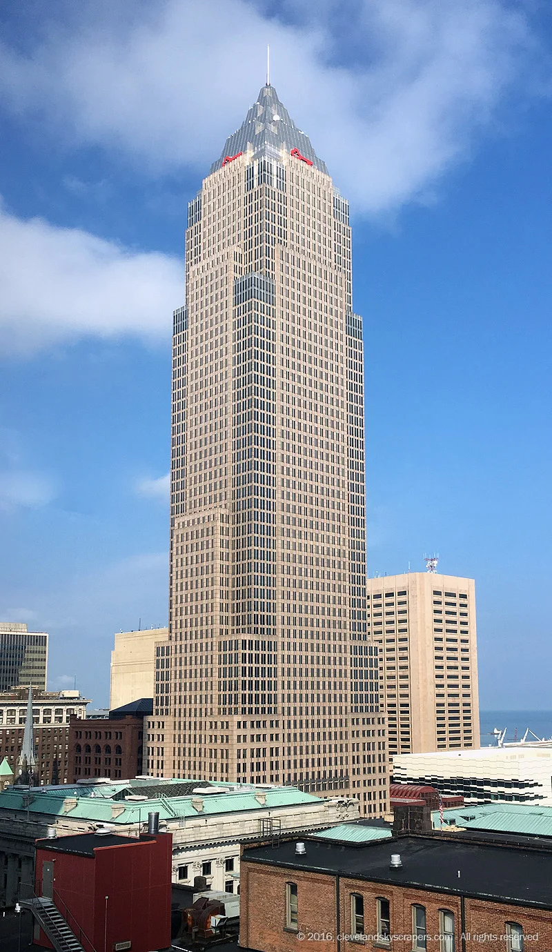 Key Tower from the Leader Building (East Sixth Street and Superior Avenue)