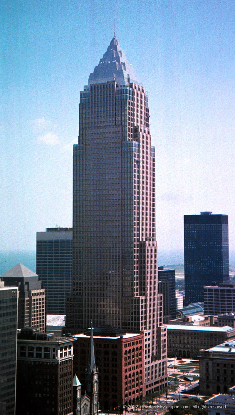 View from Carl Stokes Federal Courthouse, July 2002