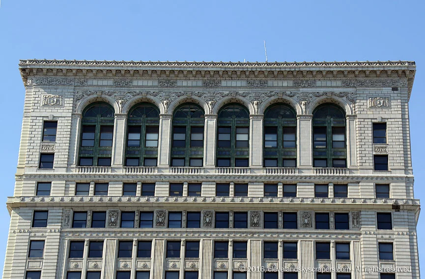 Detail view of facade, October 2016