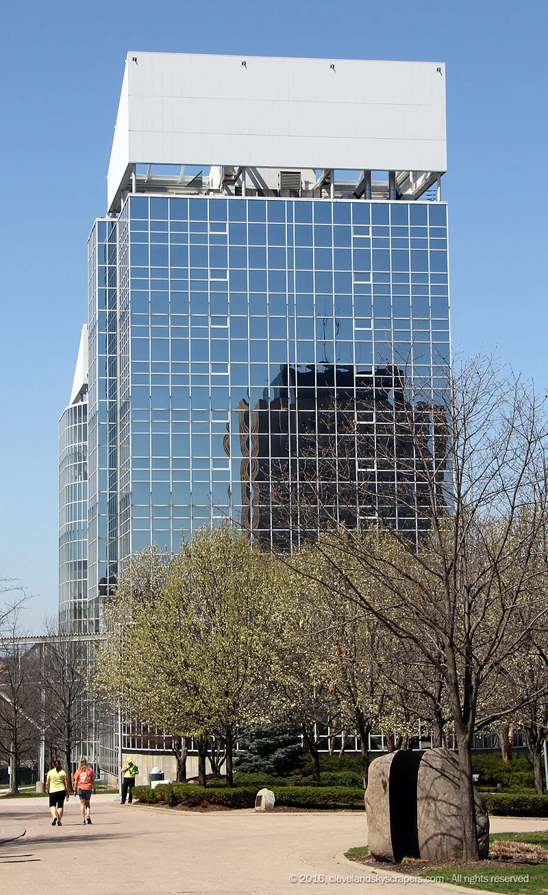 View from Buchtel Commons (University of Akron), June 2016