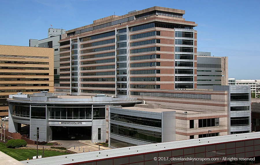 View from East 100th and Carnegie, April 2017