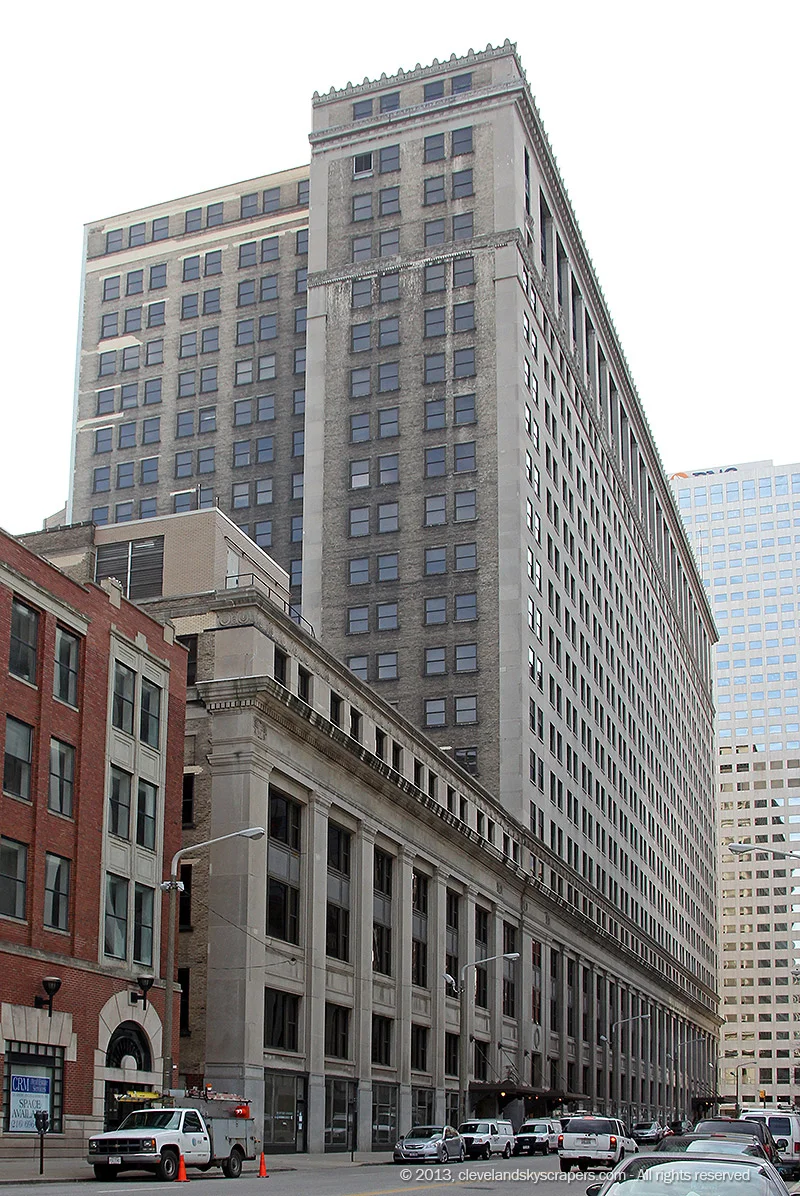 View from Chester Avenue at East 12th Street, November 2013