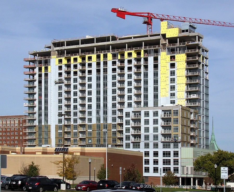 View from Carnegie Avenue, October 2017