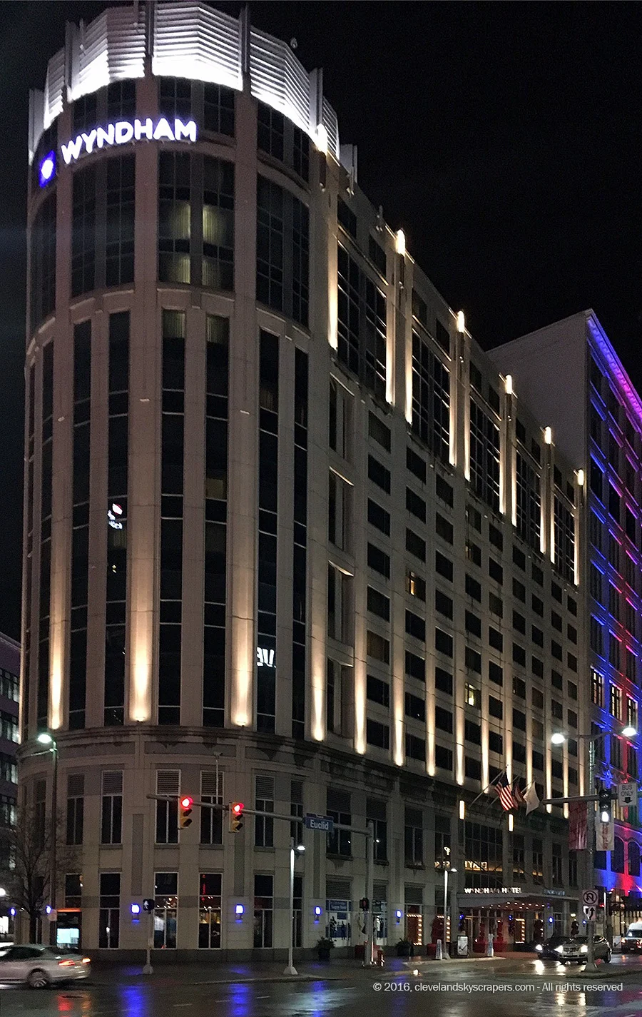 View from Euclid Avenue at East 13th Street