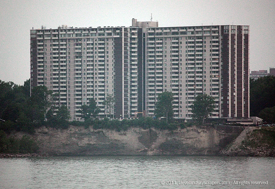 View from Lake Erie, June 2011.