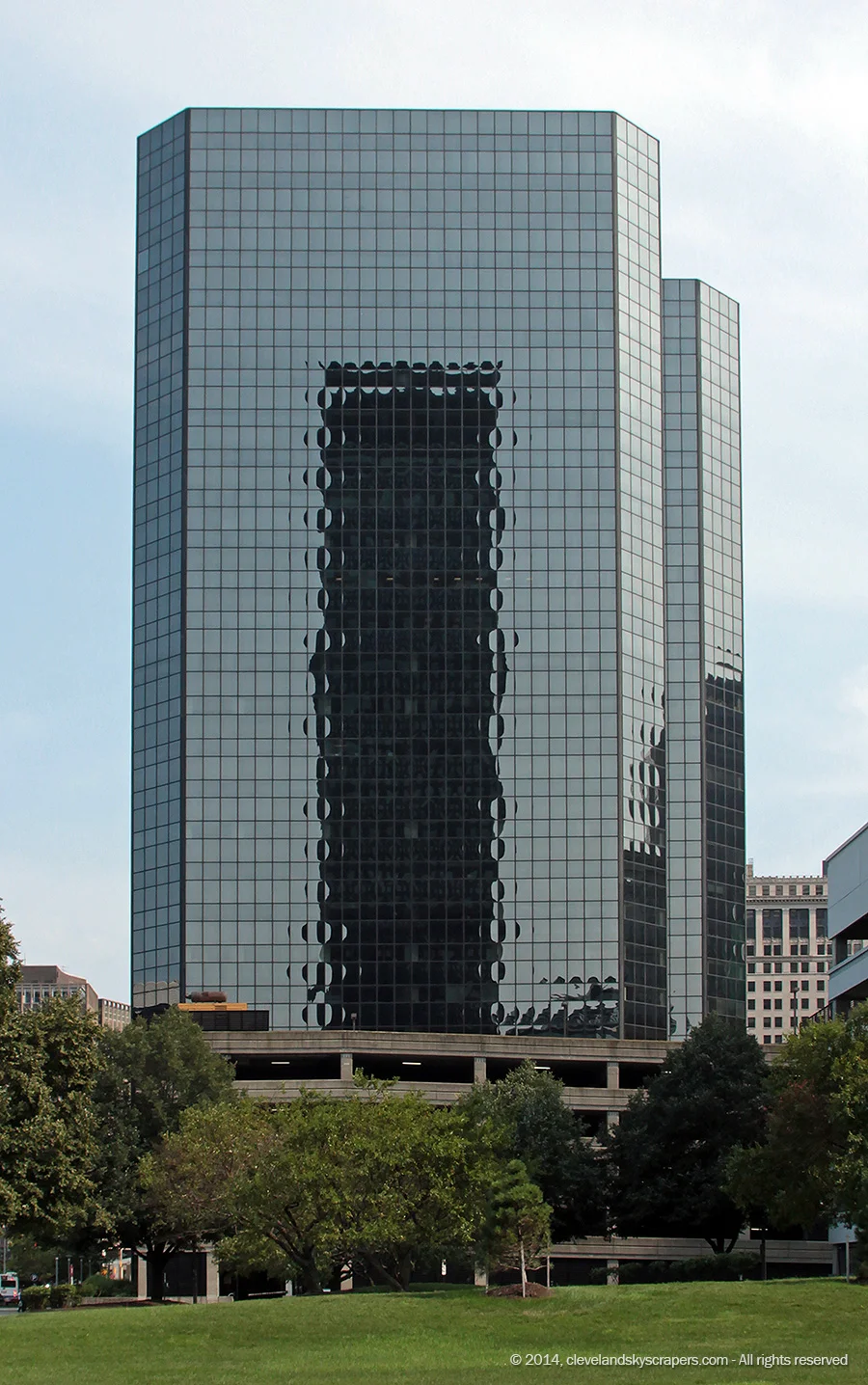 View from East 12th Street and St. Clair Avenue, August 2014