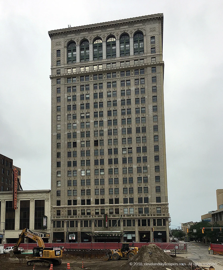 View from Brownell Court at East 17th Street, June 2018