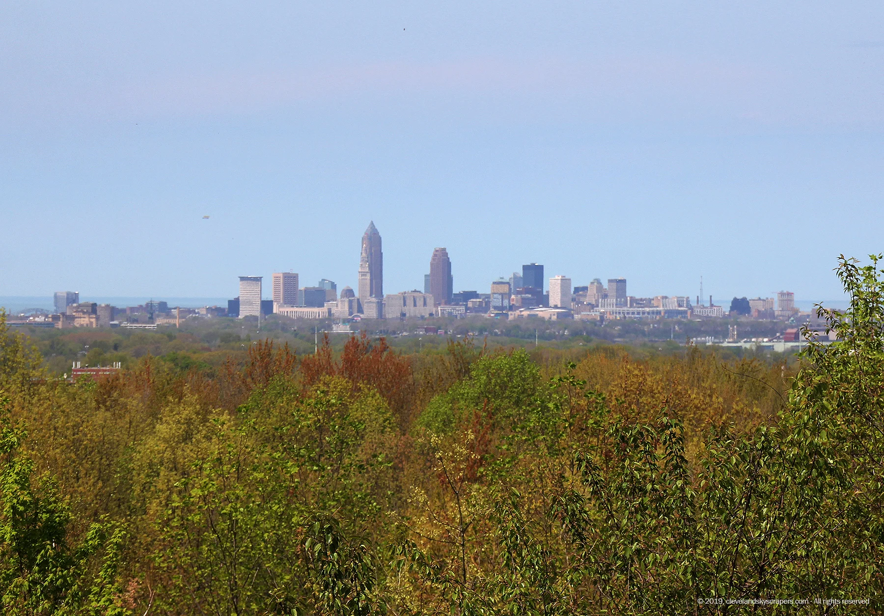 View from West Creek Reservation, May 6th, 2019