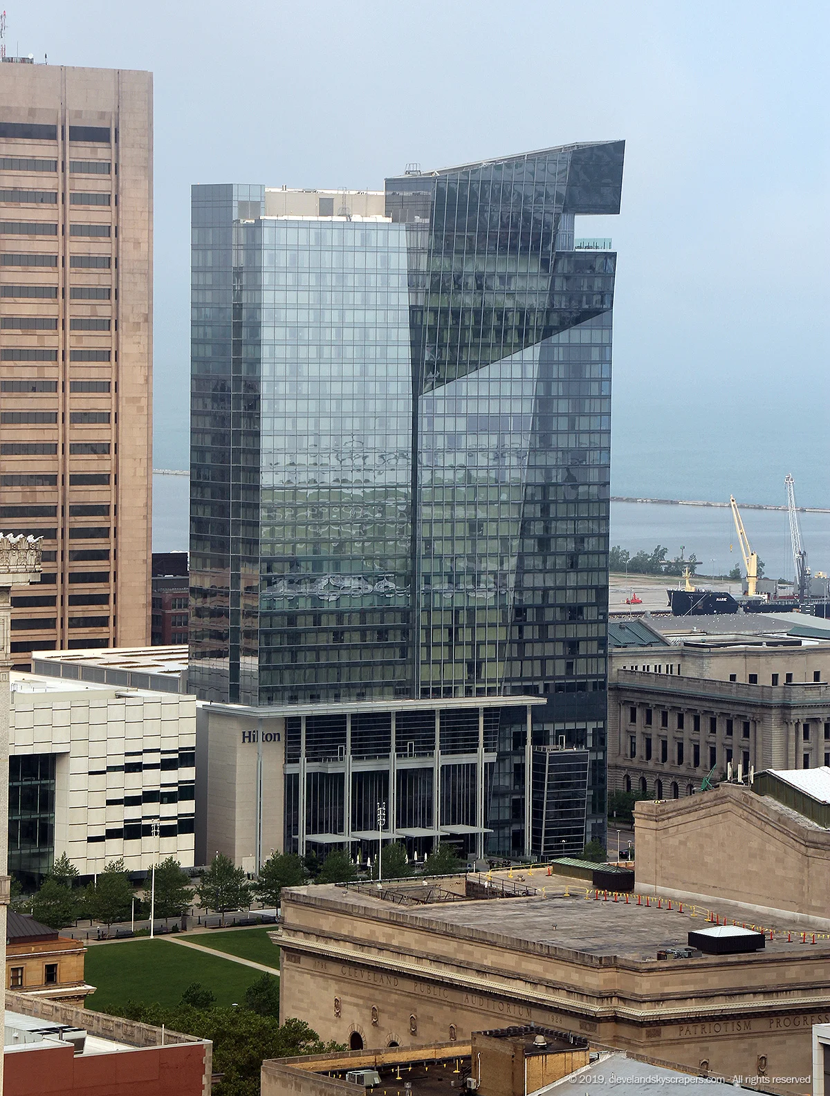 View from 1100 Superior, May 31st, 2019