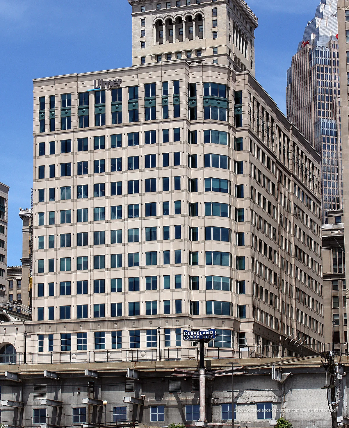 View from Cuyahoga River, June 14th, 2019
