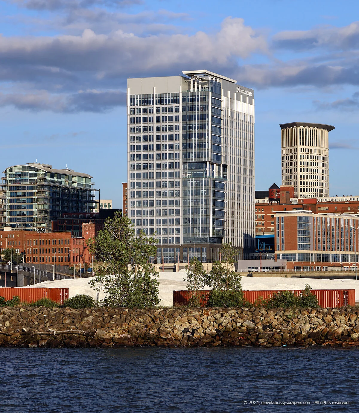 View from Lake Erie, July 3rd, 2021