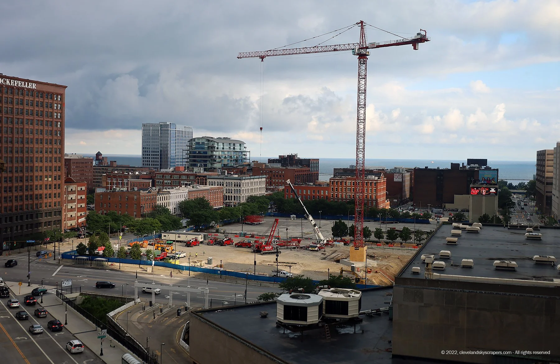 The Sherwin-Williams World Headquarters under construction 
