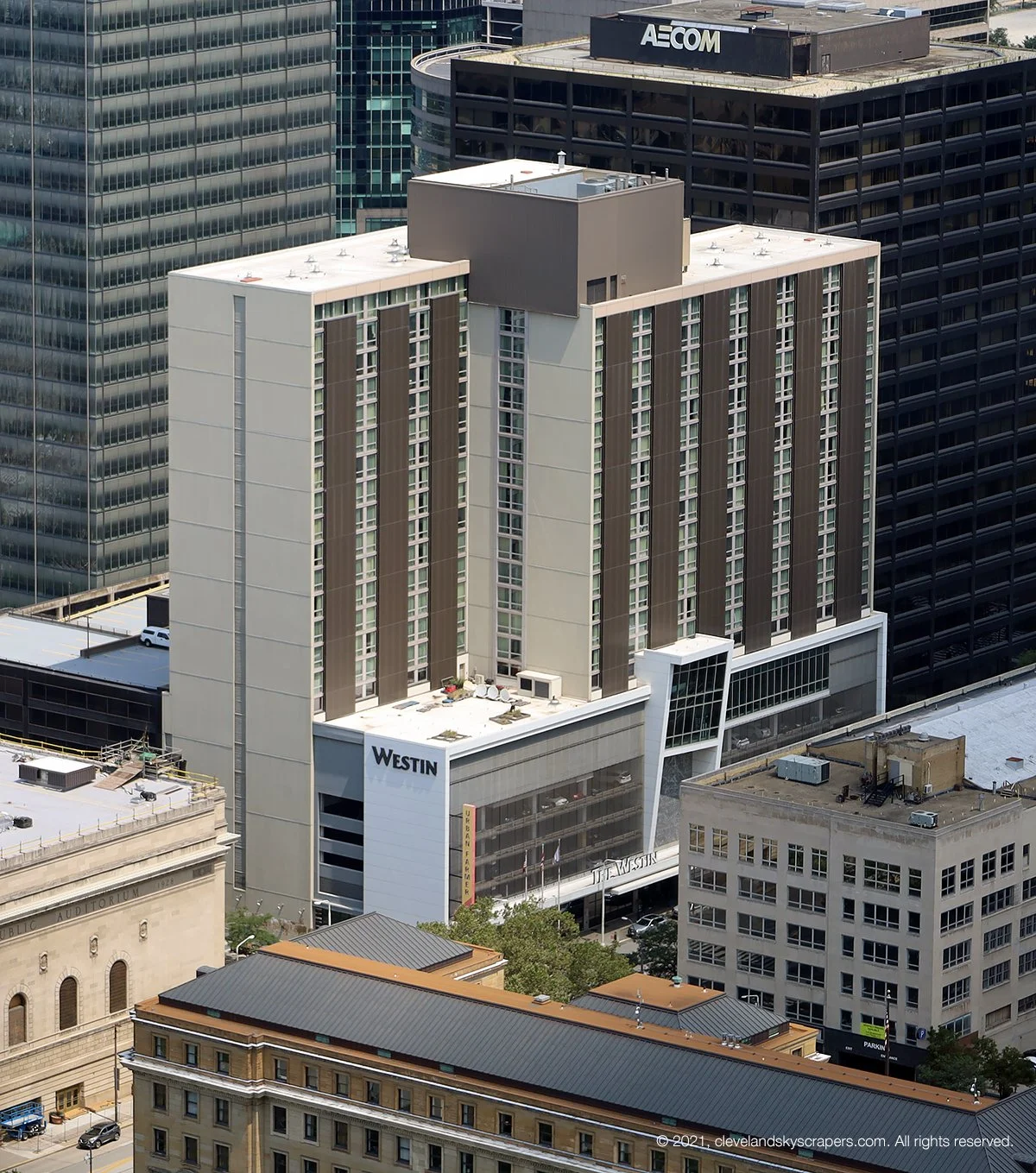 View from Terminal Tower, July 2021