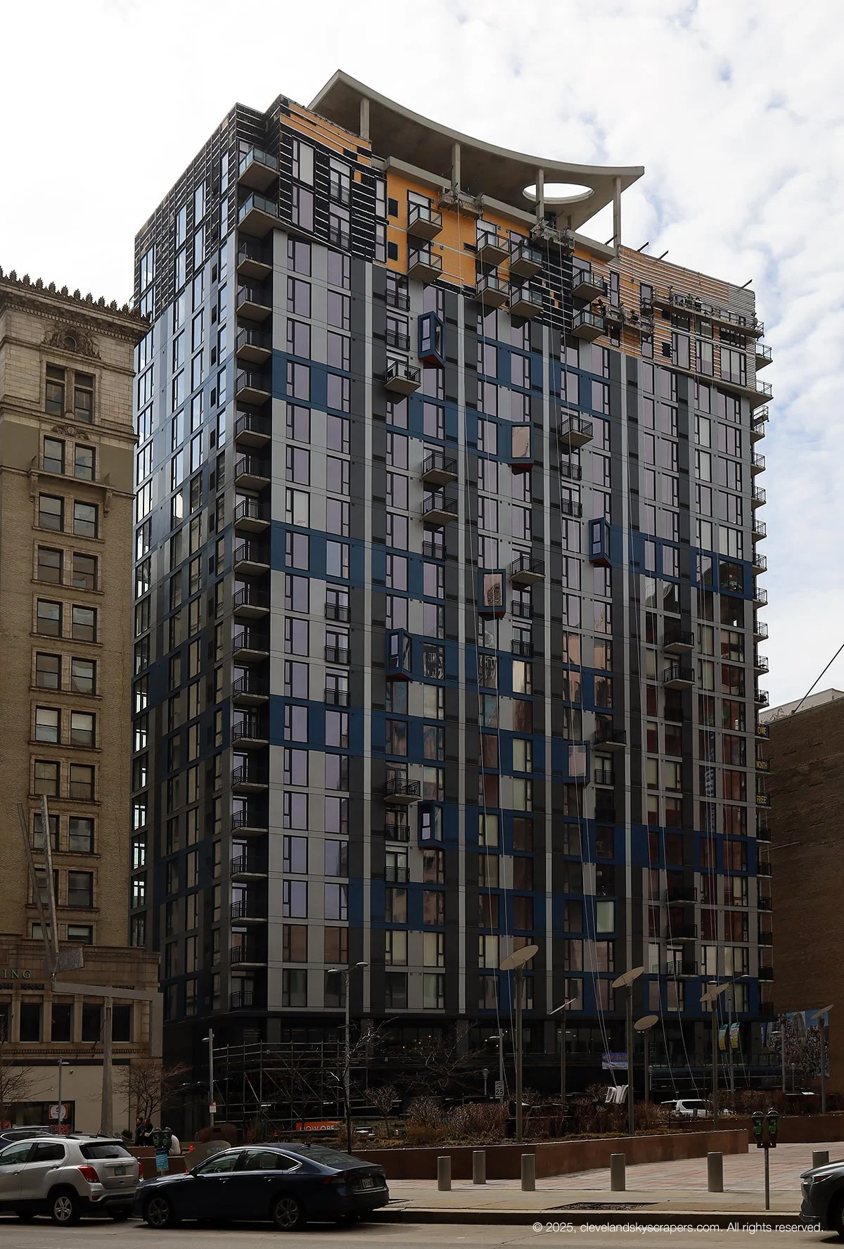 View from East Ninth Street, March 2025