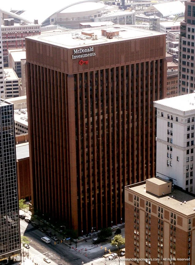 View from Tower at Erieview, October 2005