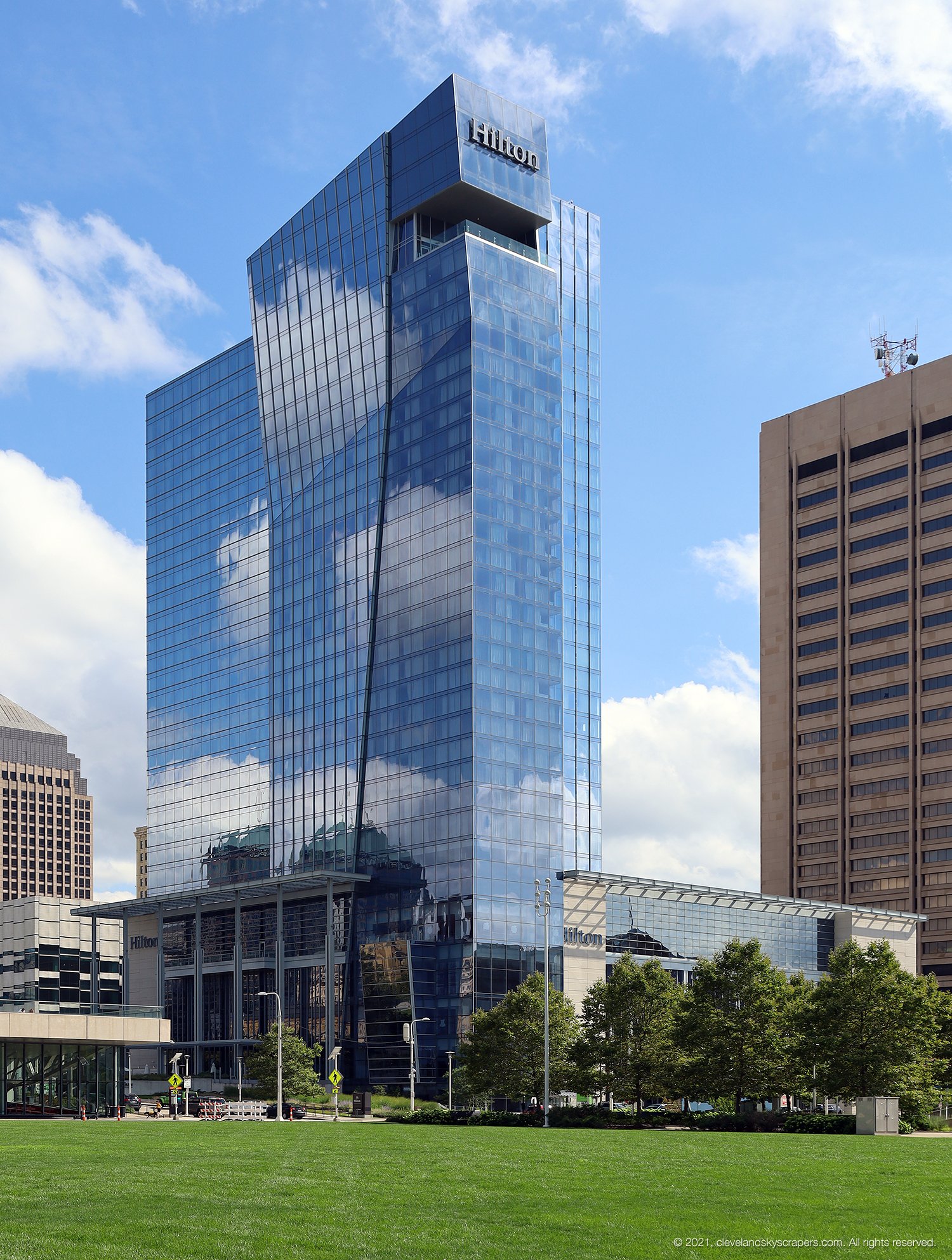 View from Mall C, July 2021