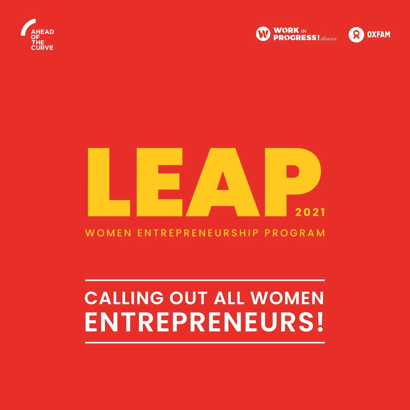 LEAP 2021: Women Entrepreneurship Program
