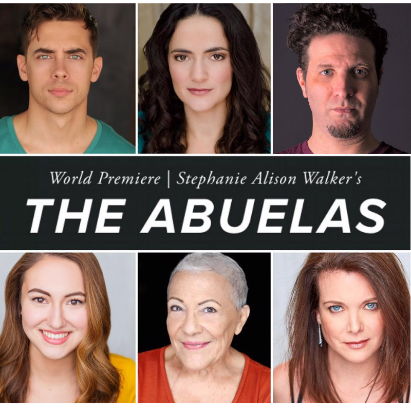 CAST : (L to R) Nate Santana, Cruz Gonzalez-Cadel, Esteban Schemberg, Ilse Zacharias, Alba Guerra, & Katie Barberi