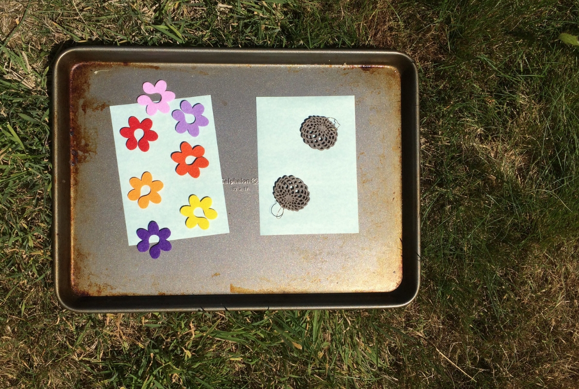 Cyanotype Sun Prints — Hooray for Rain!