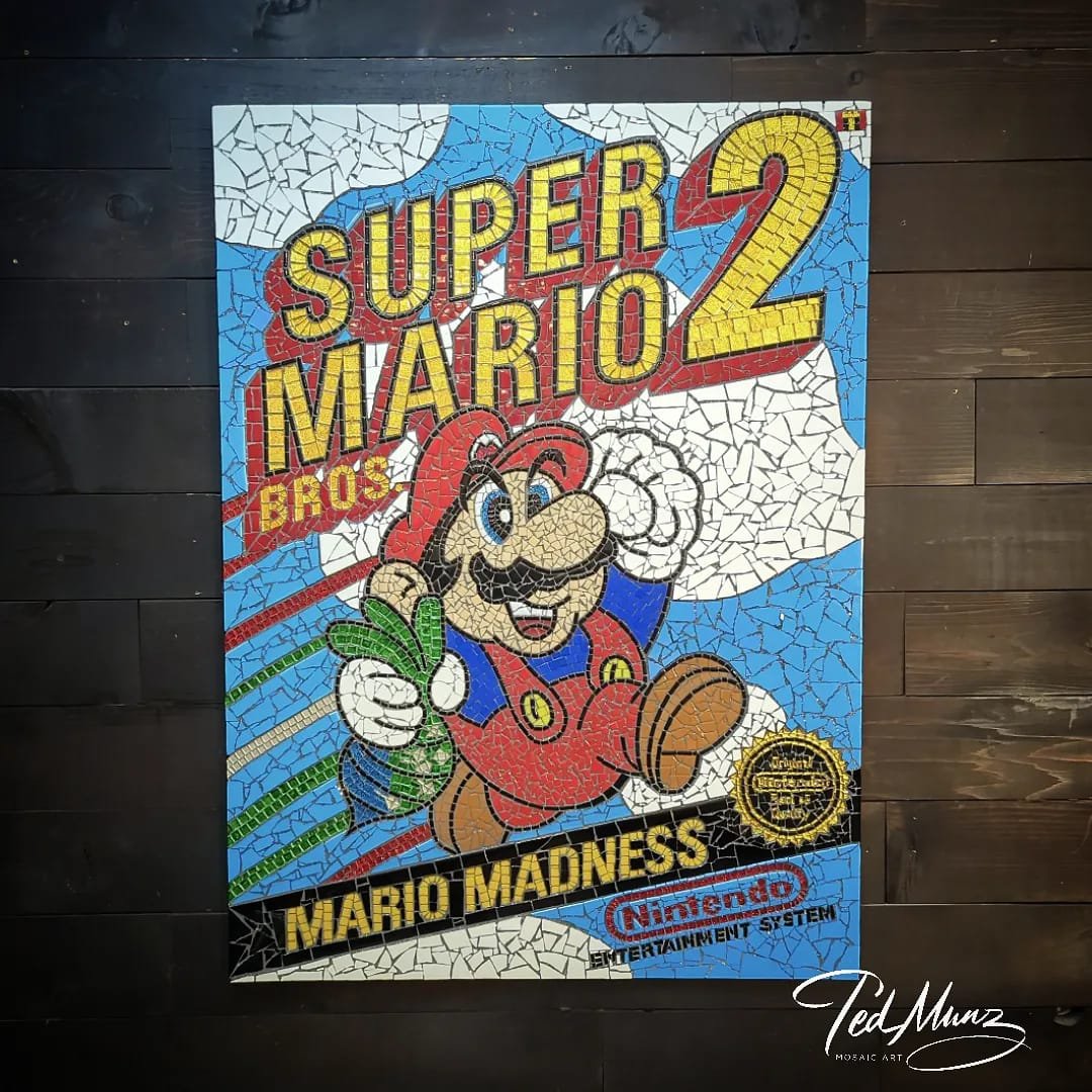 Super Mario Bros 2 Mosaic