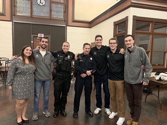 This past Monday, IFC hosted &ldquo;Convo With a Cop,&rdquo; with the help of @lehighcgc, @lehighpanhel &amp; @lehighsenate. The event was a great success, connecting members of these organizations as well as members of the greater campus community t