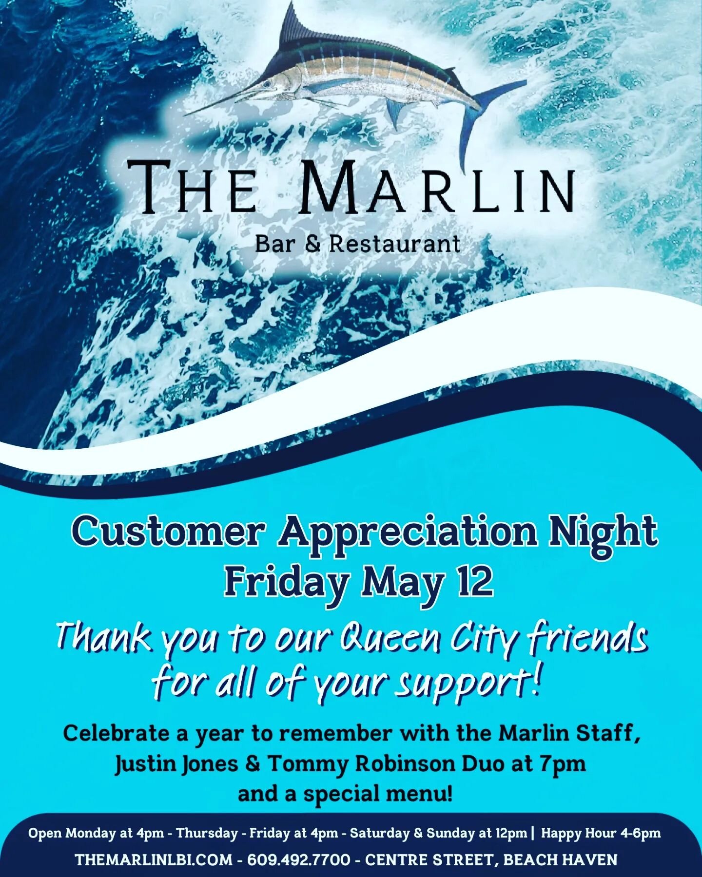 One year ago we re-opened our doors with a new team and a vision to make the Marlin the place for all. The place where age was just a number and you could would walk in the door a stranger and leave as a friend.

From teen night to night club, prime 
