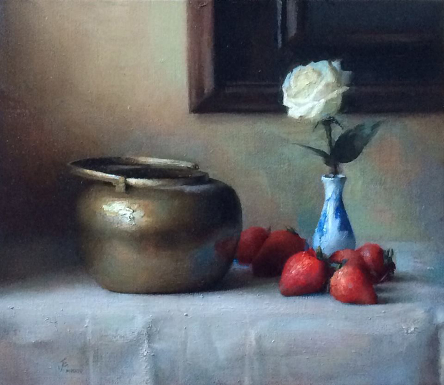 Still Life with Strawberries