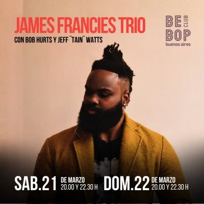 James Francies Trio w/ Jeff "Tain' Watts &amp; Bob Hurst @ Bebop Club