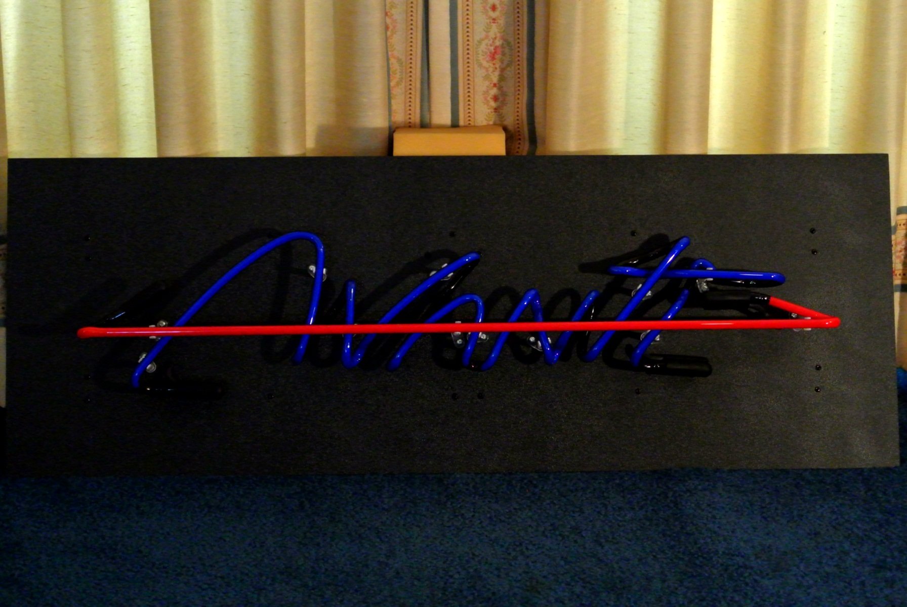 AVANTI CAR DEALER SHOWROOM NEON SIGN by John Barton - BartonNeonMagic.com